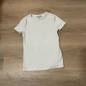 Banana Republic White Short Sleeve Tee